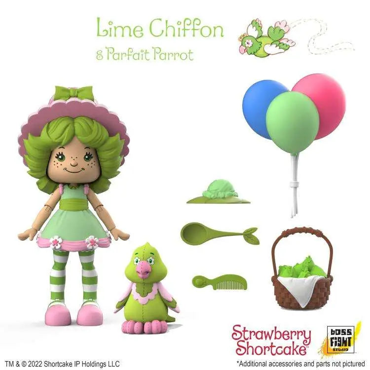 STRAWBERRY SHORTCAKE LIME CHIFFON AF BOSS FIGHT STUDIO