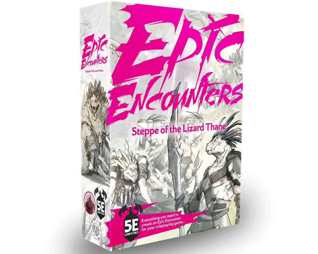 Epic Encounters Steppe of the Lizard Thane STEAMFORGED GAMES