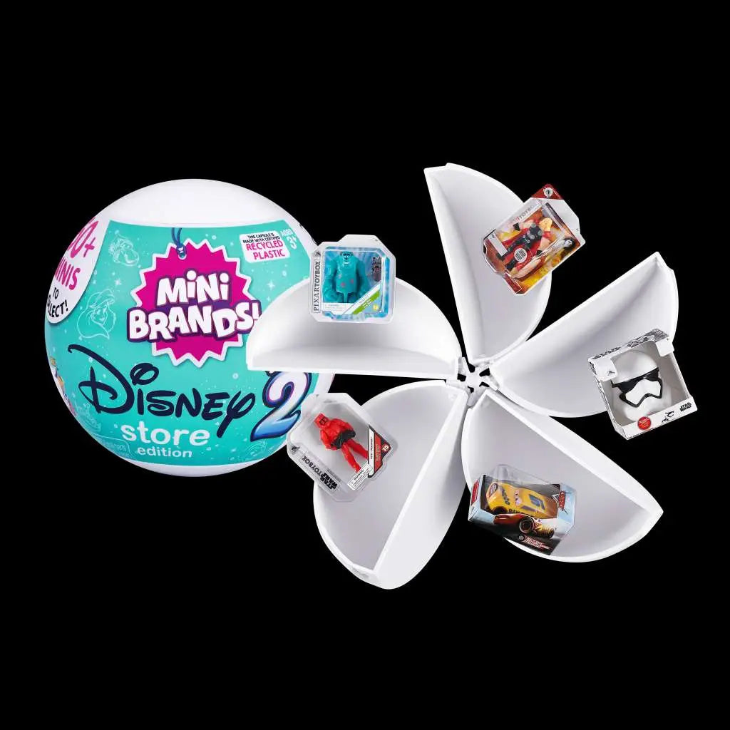 DISNEY STORE 5 SURPRISE MINI BRANDS serie 2 display (24) ZURU