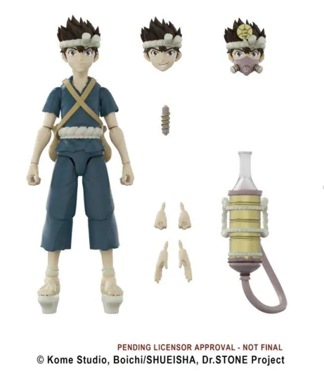 DR.STONE CHROME ACTION FIGURE BOSS FIGHT STUDIO