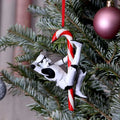 STORMTROOPER CANDY CANE HANGING ORNAMENT NEMESIS NOW