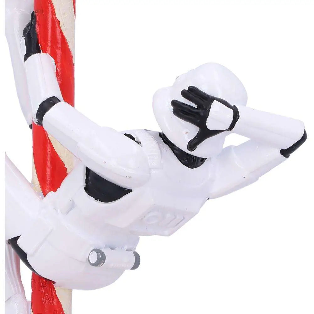 STORMTROOPER CANDY CANE HANGING ORNAMENT NEMESIS NOW
