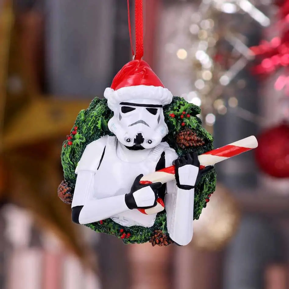 STORMTROOPER WREATH HANGING ORNAMENT NEMESIS NOW