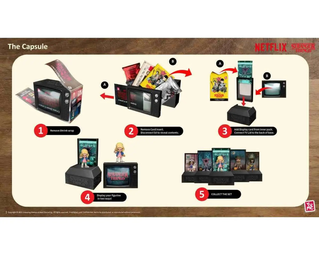 Stranger Things - Upside Down Capsule Series 2 - Display (12 Units) YuMe