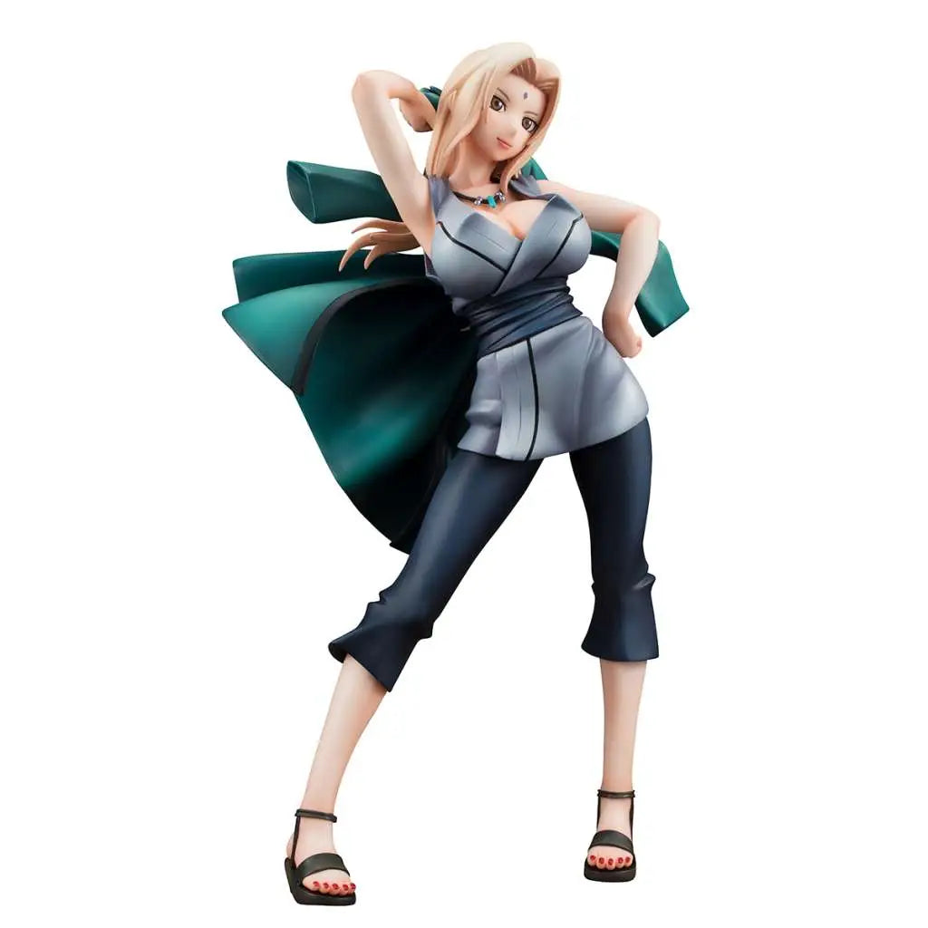 NARUTO GALS TSUNADE STATUE RERUN MEGAHOUSE