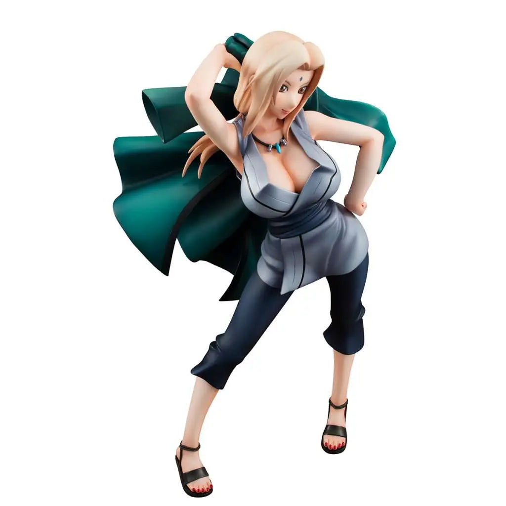 NARUTO GALS TSUNADE STATUE RERUN MEGAHOUSE
