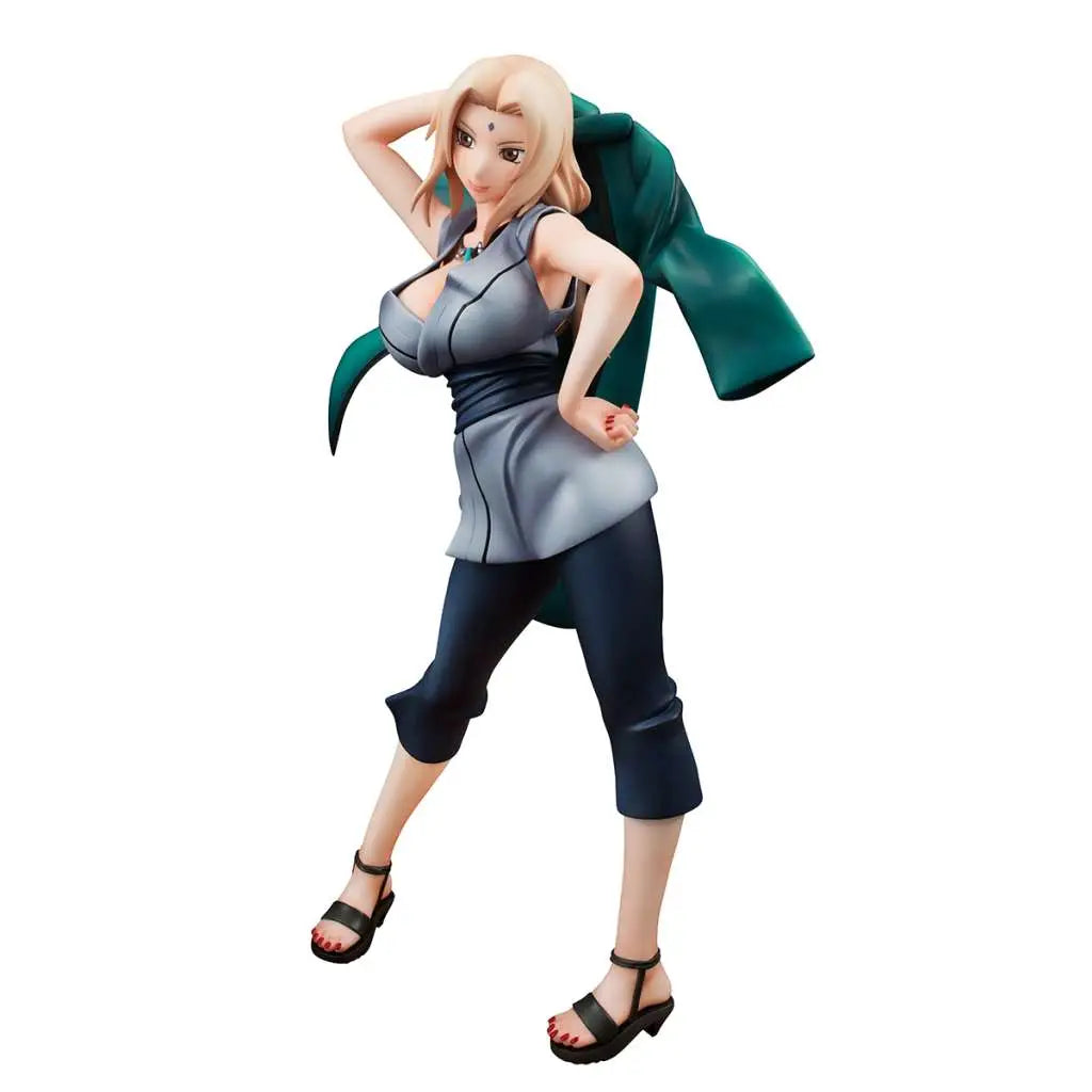 NARUTO GALS TSUNADE STATUE RERUN MEGAHOUSE