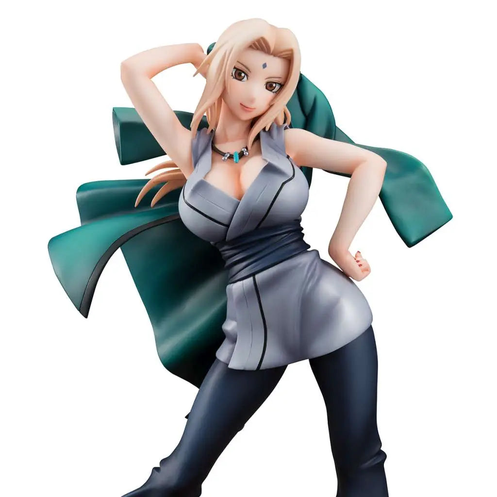 NARUTO GALS TSUNADE STATUE RERUN MEGAHOUSE