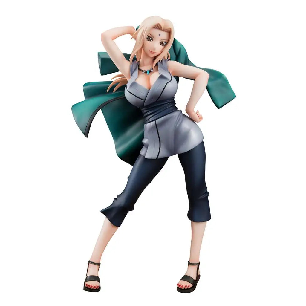 NARUTO GALS TSUNADE STATUE RERUN MEGAHOUSE