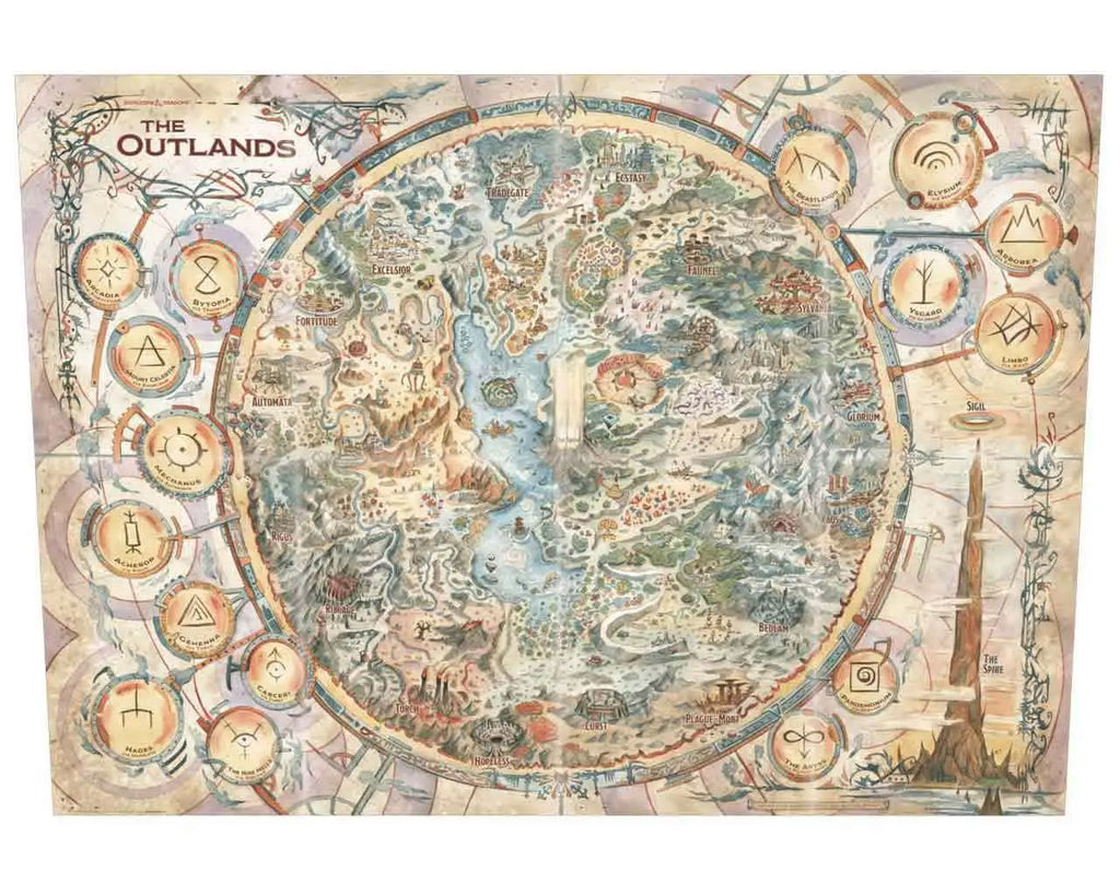 Dungeons & Dragons Planescape Adventures in the Multiverse English Version WIZARDS OF THE COAST