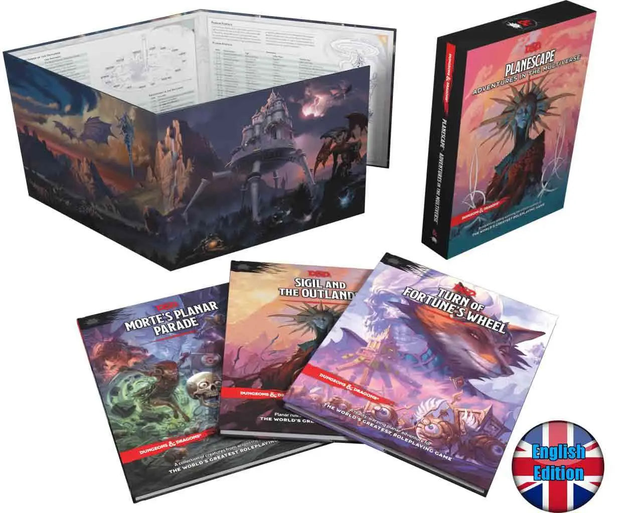 Dungeons & Dragons Planescape Adventures in the Multiverse English Version WIZARDS OF THE COAST