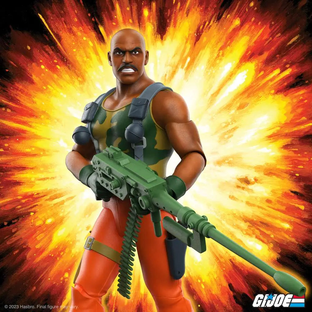 G.I.JOE ULTIMATE W5 ROADBLOCK AF SUPER 7
