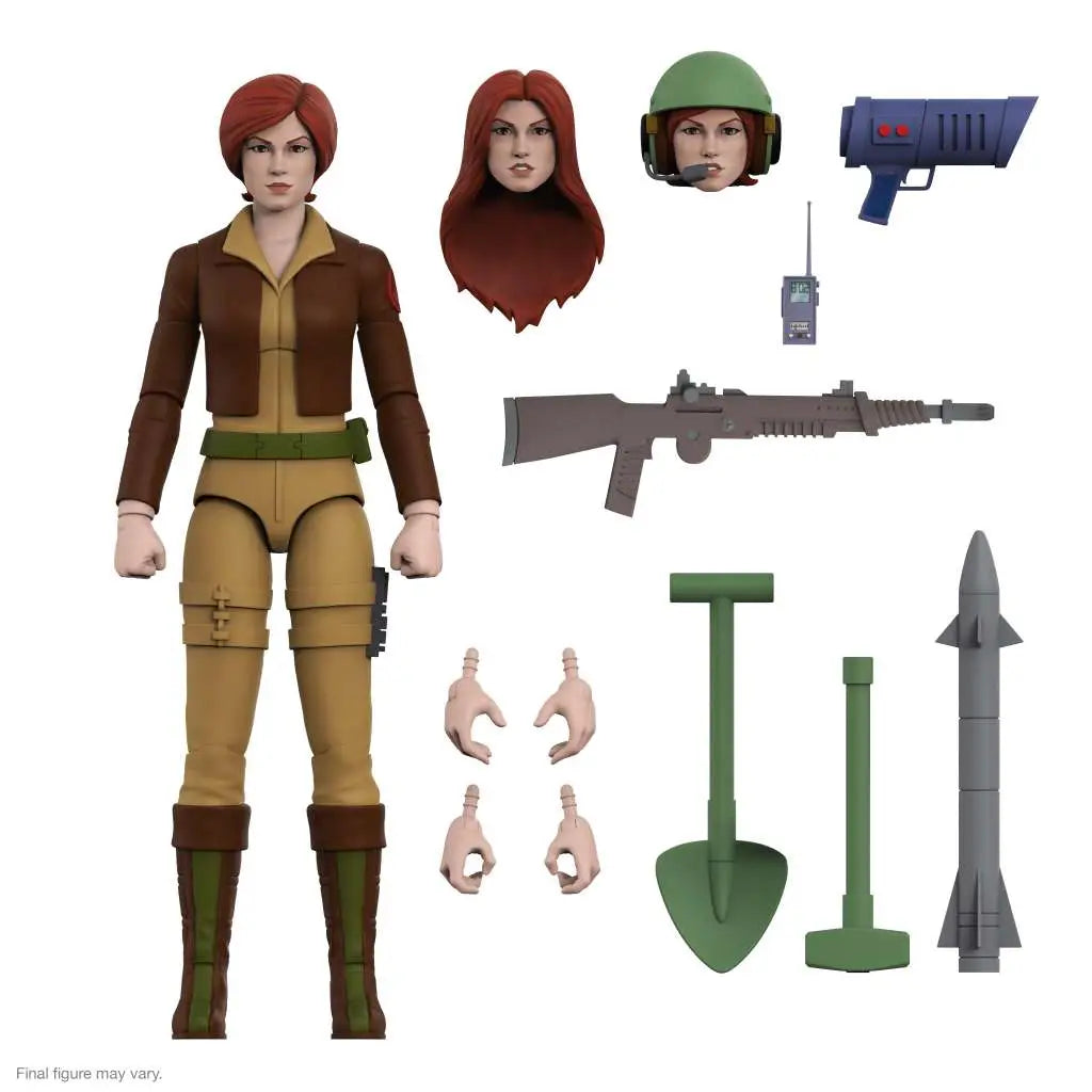 G.I.JOE ULTIMATE W5 COVER GIRL AF SUPER 7