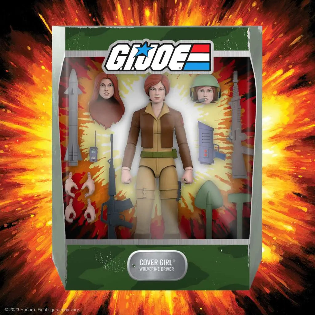 G.I.JOE ULTIMATE W5 COVER GIRL AF SUPER 7