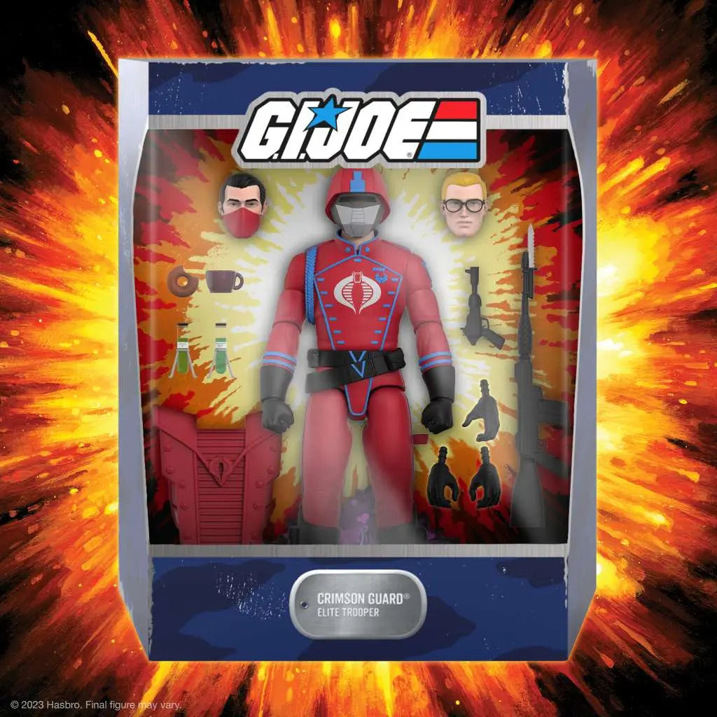 G.I.JOE ULTIMATE W5 COBRA CROMSON GUARD AF SUPER 7