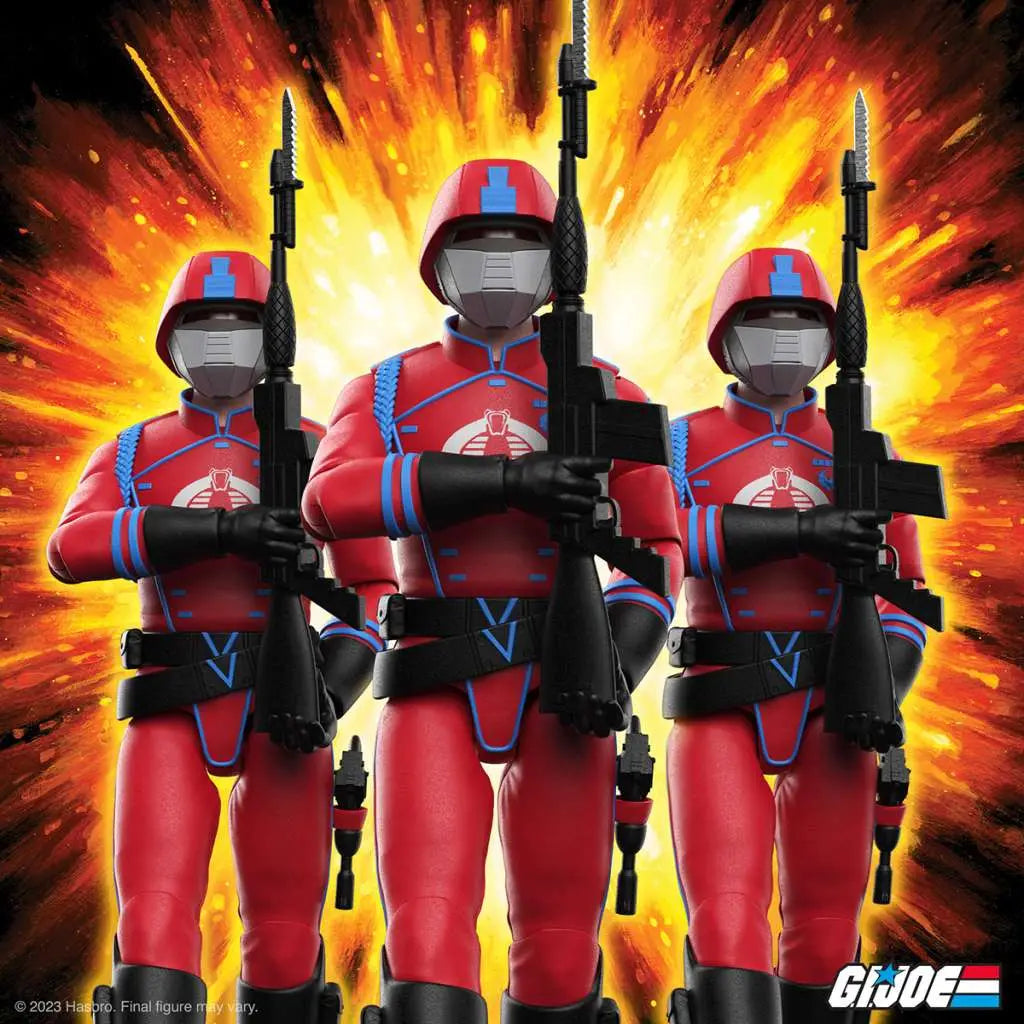 G.I.JOE ULTIMATE W5 COBRA CROMSON GUARD AF SUPER 7