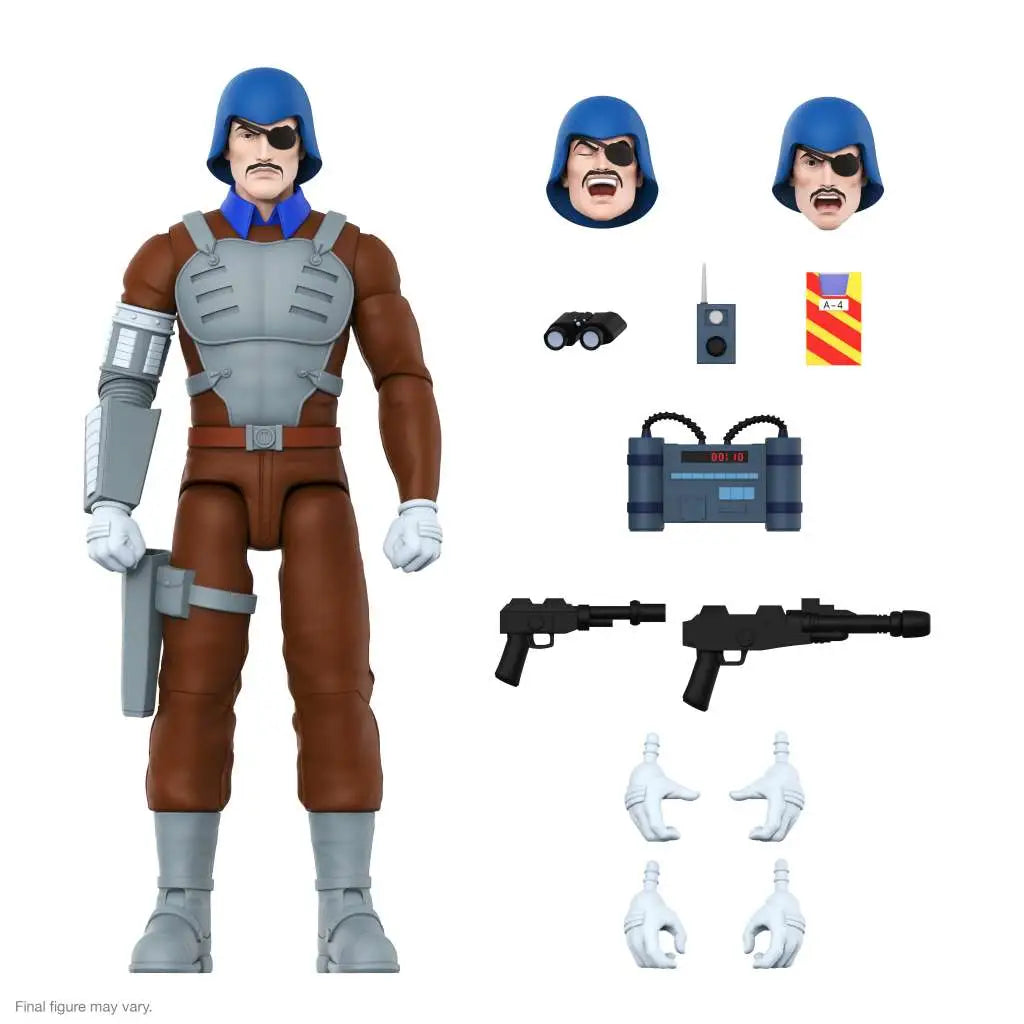 G.I.JOE ULTIMATE W5 MAJOR BLUDD AF SUPER 7