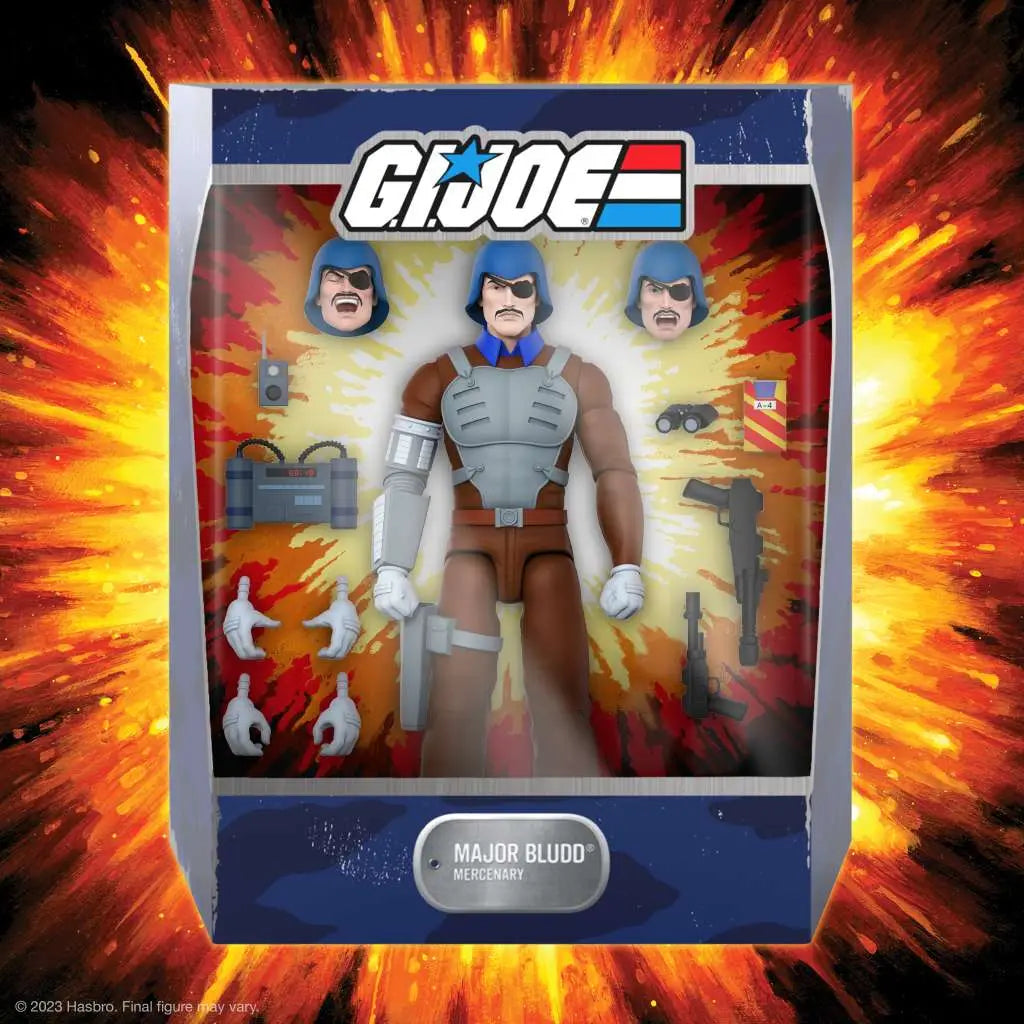 G.I.JOE ULTIMATE W5 MAJOR BLUDD AF SUPER 7