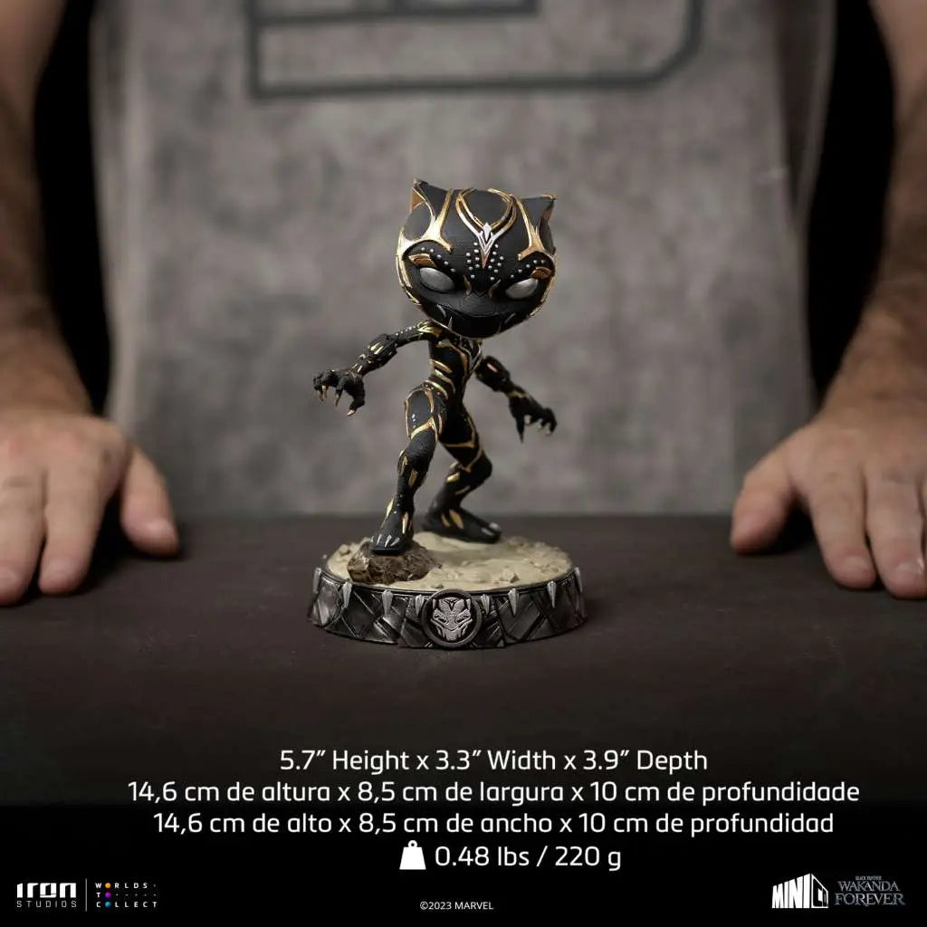 WAKANDA FOREVER BLACK PANTHER SHURI MINICO IRON STUDIOS