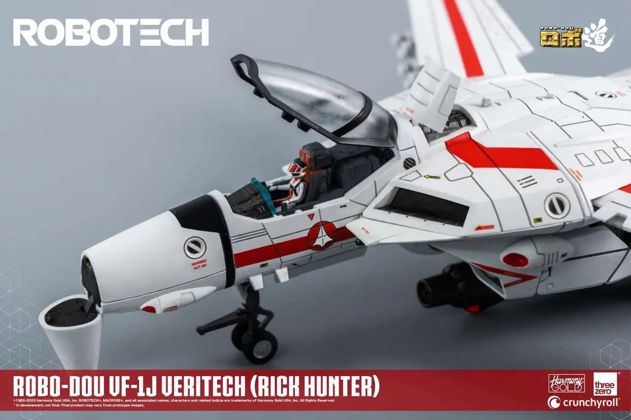 ROBOTECH ROBO-DOU VF-1J (VERITECH) RICK HUNTER FIGURE THREEA TOYS/THREEZERO