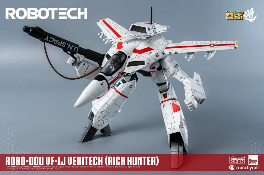 ROBOTECH ROBO-DOU VF-1J (VERITECH) RICK HUNTER FIGURE THREEA TOYS/THREEZERO