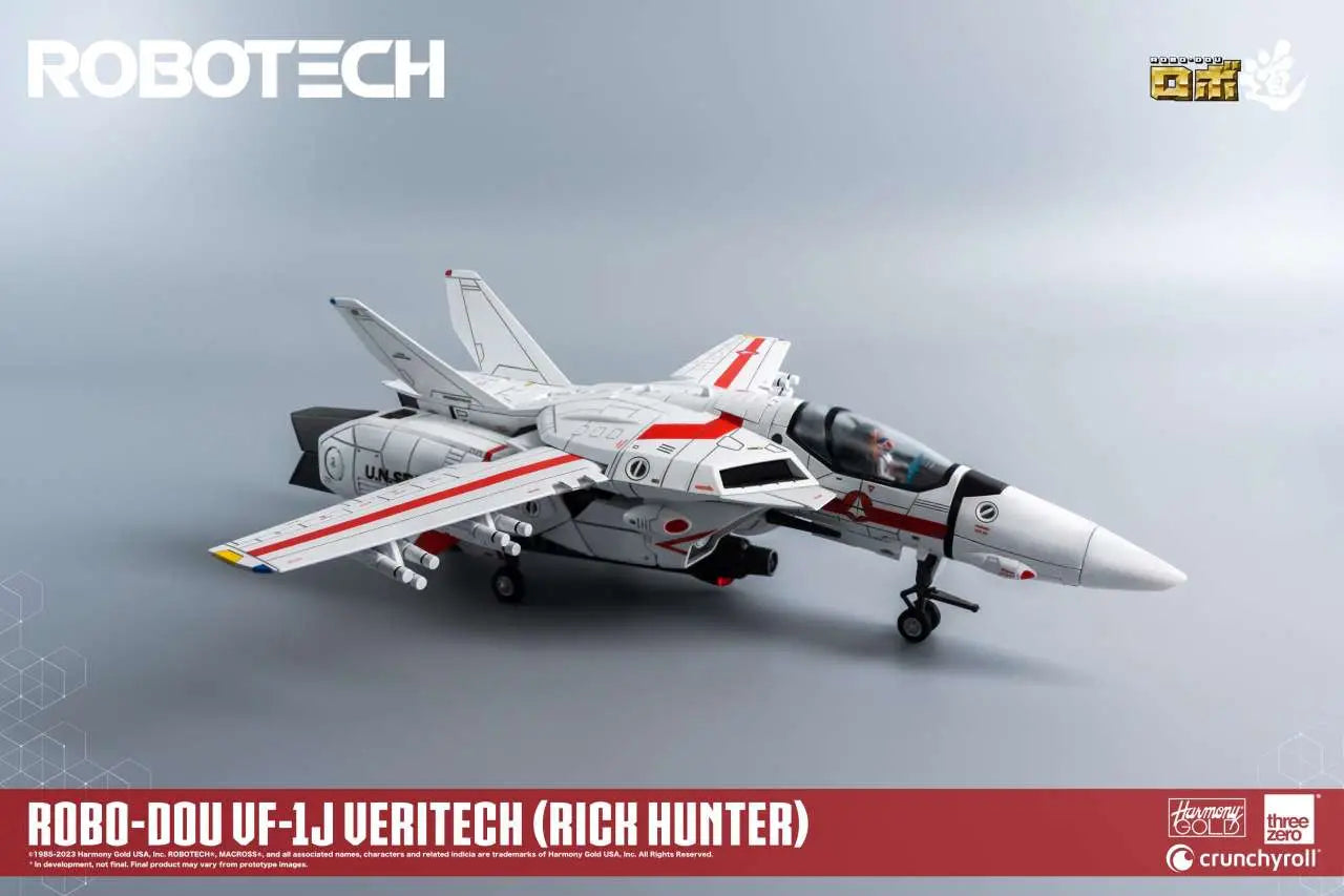 ROBOTECH ROBO-DOU VF-1J (VERITECH) RICK HUNTER FIGURE THREEA TOYS/THREEZERO