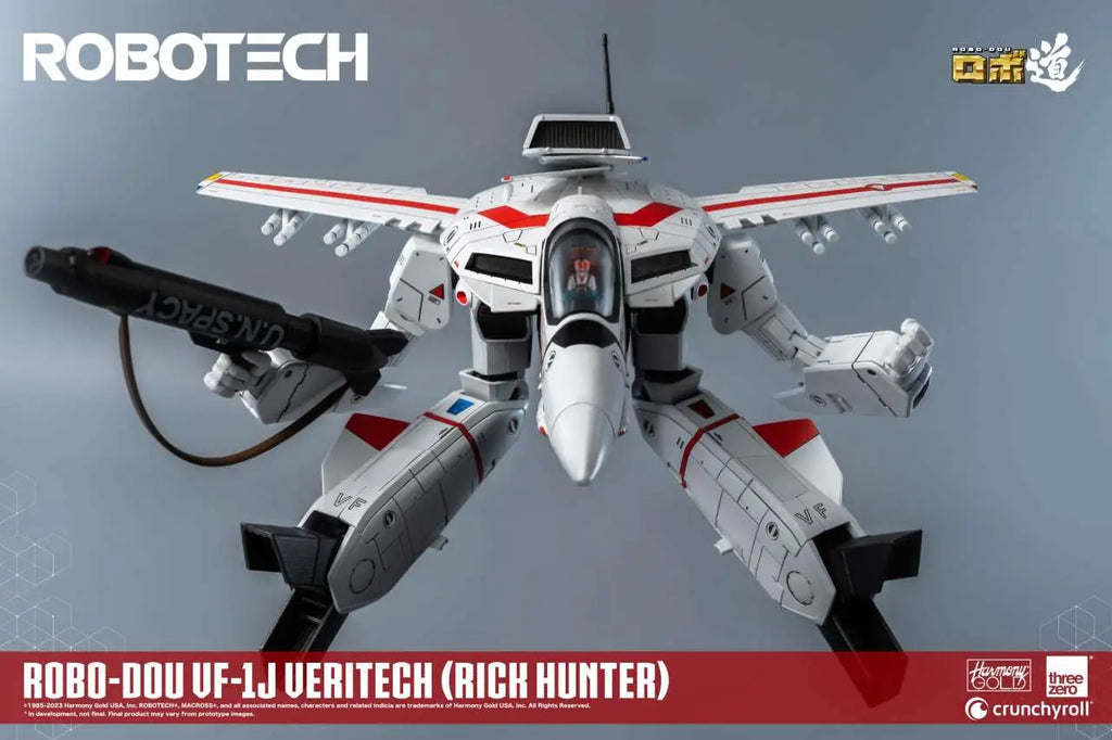 ROBOTECH ROBO-DOU VF-1J (VERITECH) RICK HUNTER FIGURE THREEA TOYS/THREEZERO