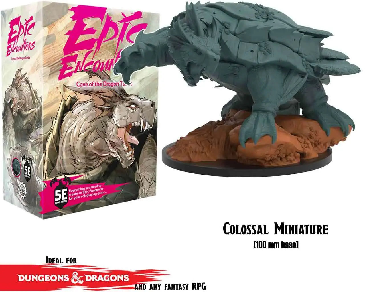 Epic Encounters Cove of the Dragon Turtle STEAMFORGED GAMES