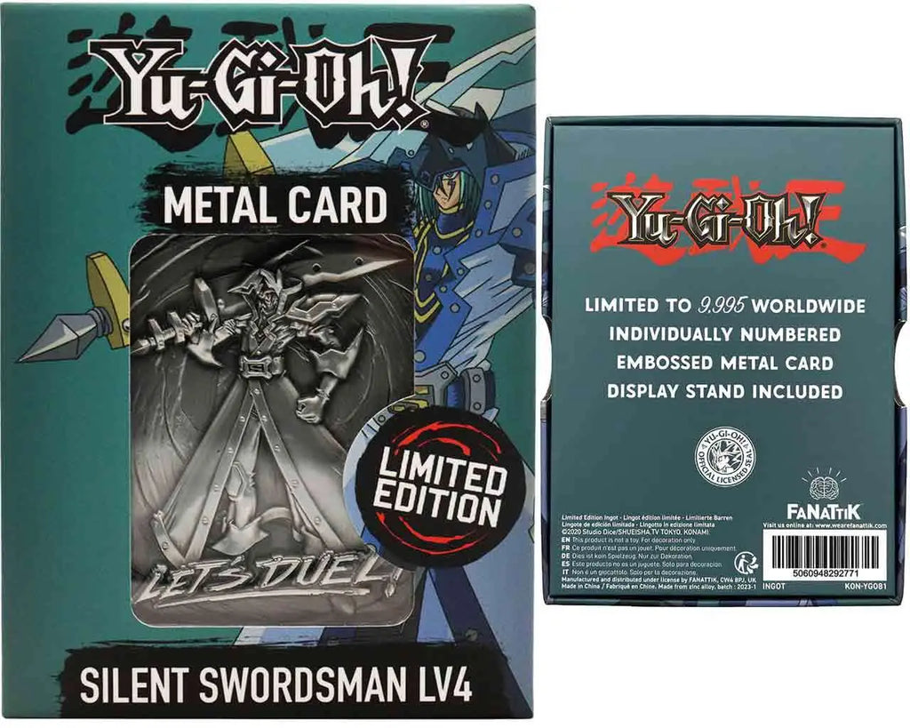 Yu Gi Oh! Limited Edition Silent Swordsman Ingot FANATTIK