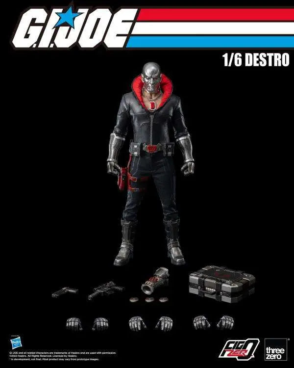 G.I. JOE DESTRO 1/6 THREEA TOYS/THREEZERO