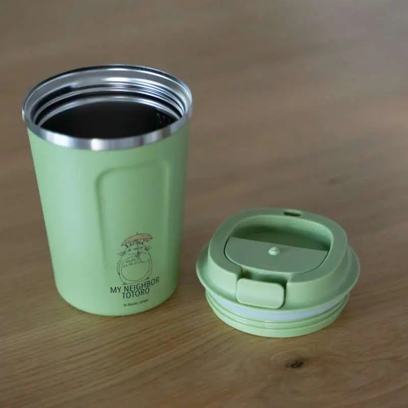 TOTORO MAT GREEN ISOTHERMAL 350ml MUG STUDIO GHIBLI