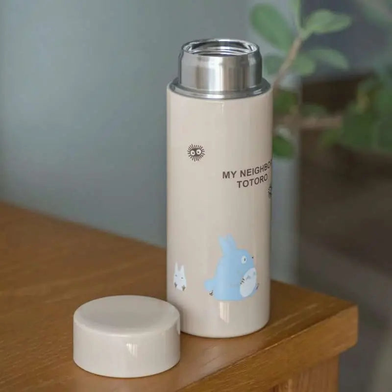 TOTORO BEIGE 300ml THERMOS BOTTLE STUDIO GHIBLI