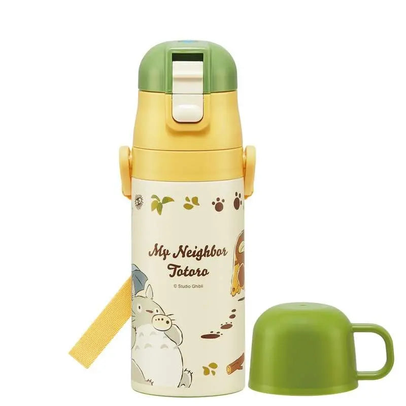 TOTORO & CATBUS DOUBLE OPENING THERMOS BOTTLE STUDIO GHIBLI