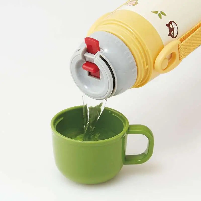 TOTORO & CATBUS DOUBLE OPENING THERMOS BOTTLE STUDIO GHIBLI