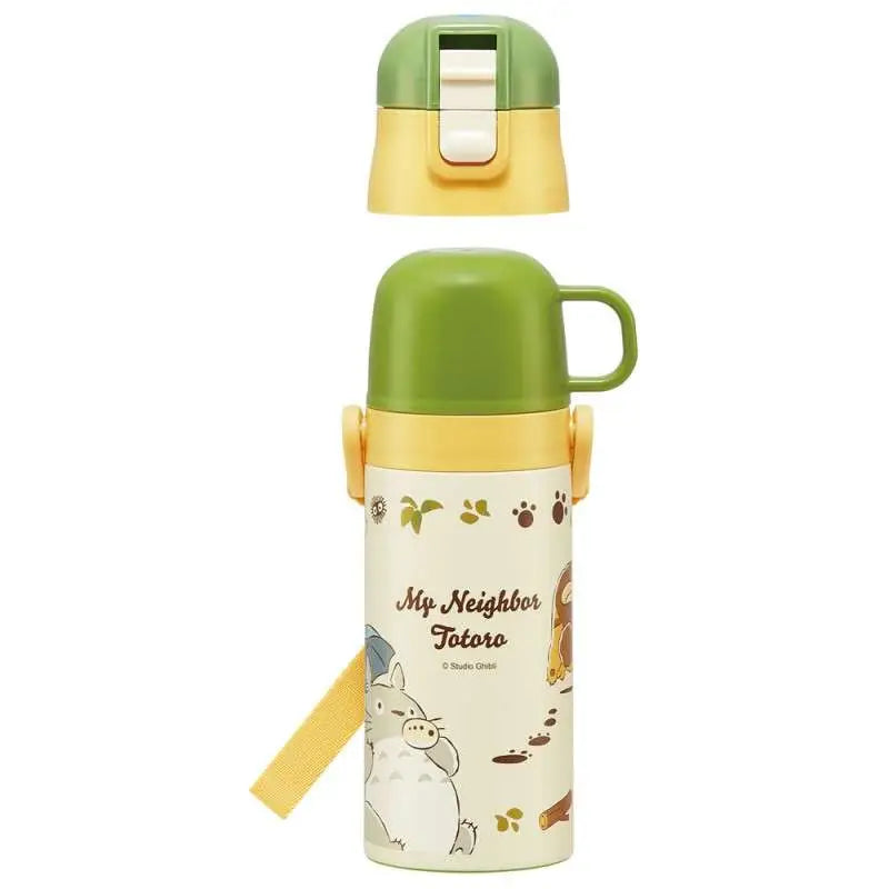TOTORO & CATBUS DOUBLE OPENING THERMOS BOTTLE STUDIO GHIBLI