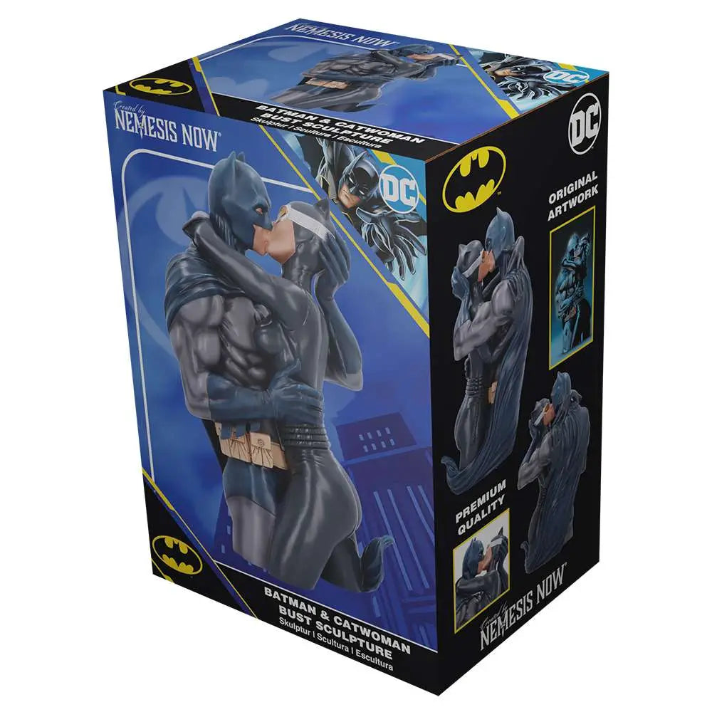 BATMAN & CATWOMAN DC COLLECTIBLE BUST NEMESIS NOW