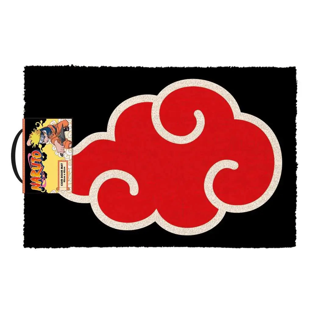 NARUTO AKATSUKI SYMBOL COIR DOORMAT PYRAMID INTERNATIONAL