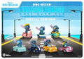 STITCH PULL BACK CAR SPECIAL VER. DISPALY 6 BEAST KINGDOM
