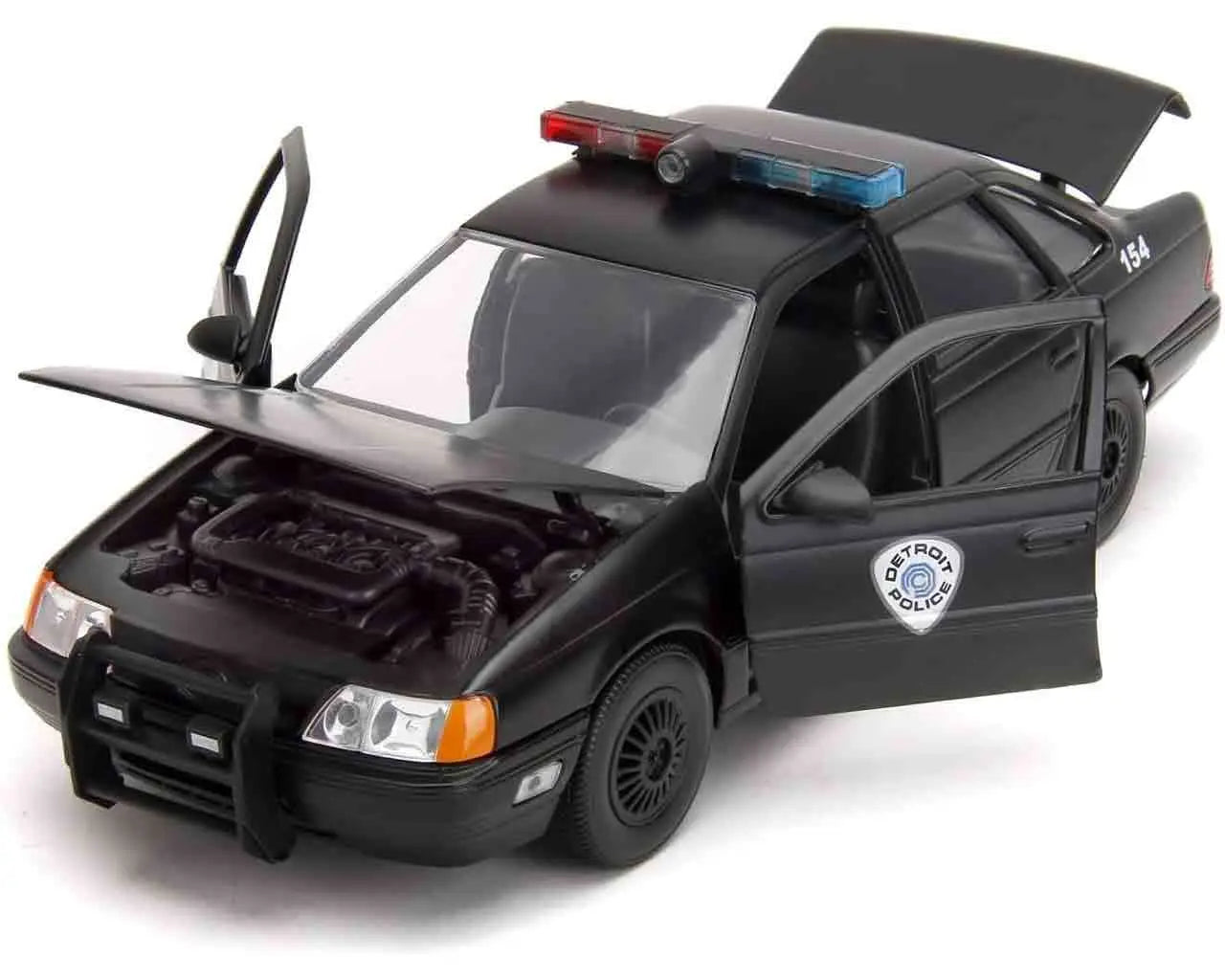 Robocop 1986 1986 Ford Taurus With Robocop 1 24 Die Cast Model Jada Toys