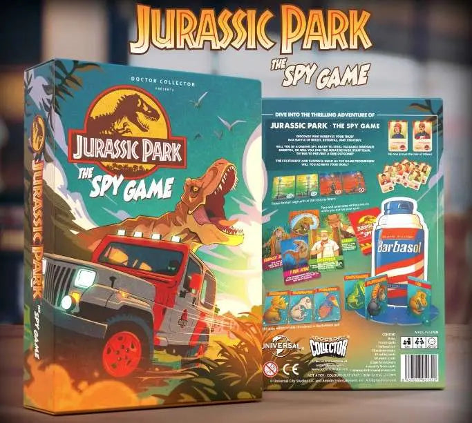 JURASSIC PARK THE SPY GAME DOCTOR COLLECTOR