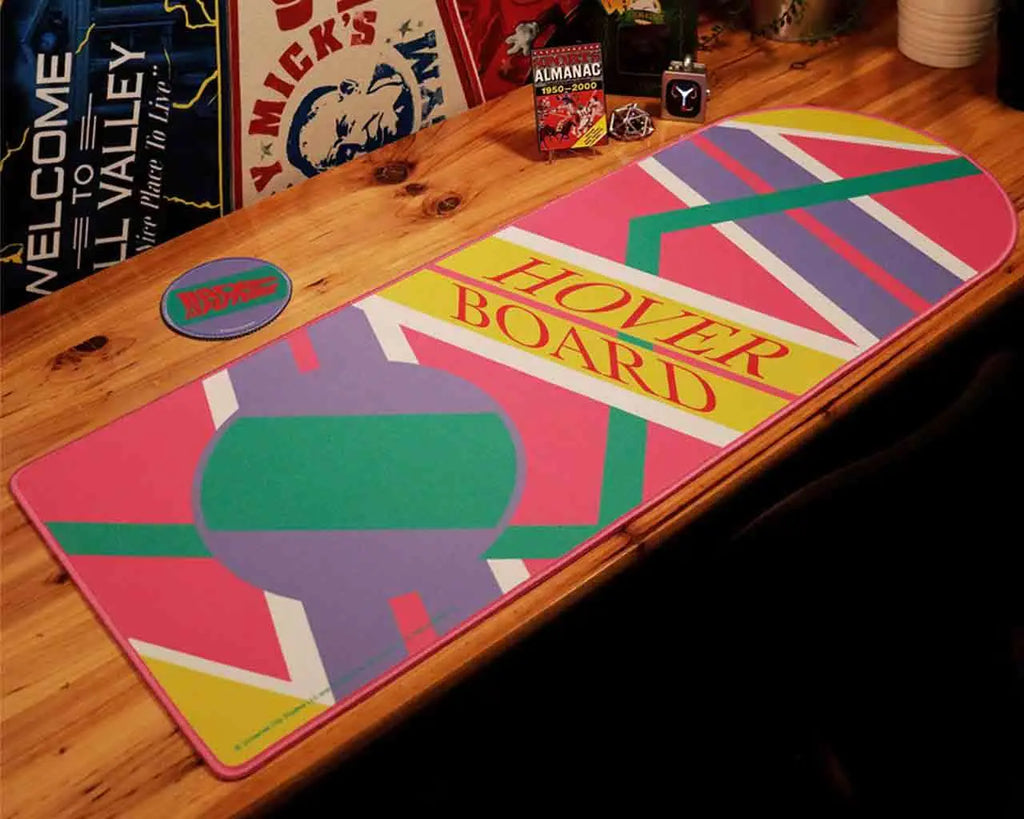 Back to the Future - Hoverboard XL Desk Pad and Coaster Set FANATTIK
