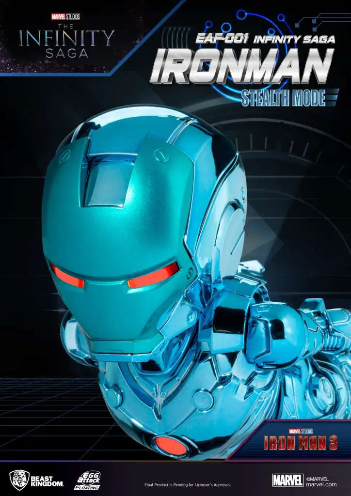 EGG ATTACK FLOATING INFINITY SAGA IRONMAN STEALTH MODE BEAST KINGDOM
