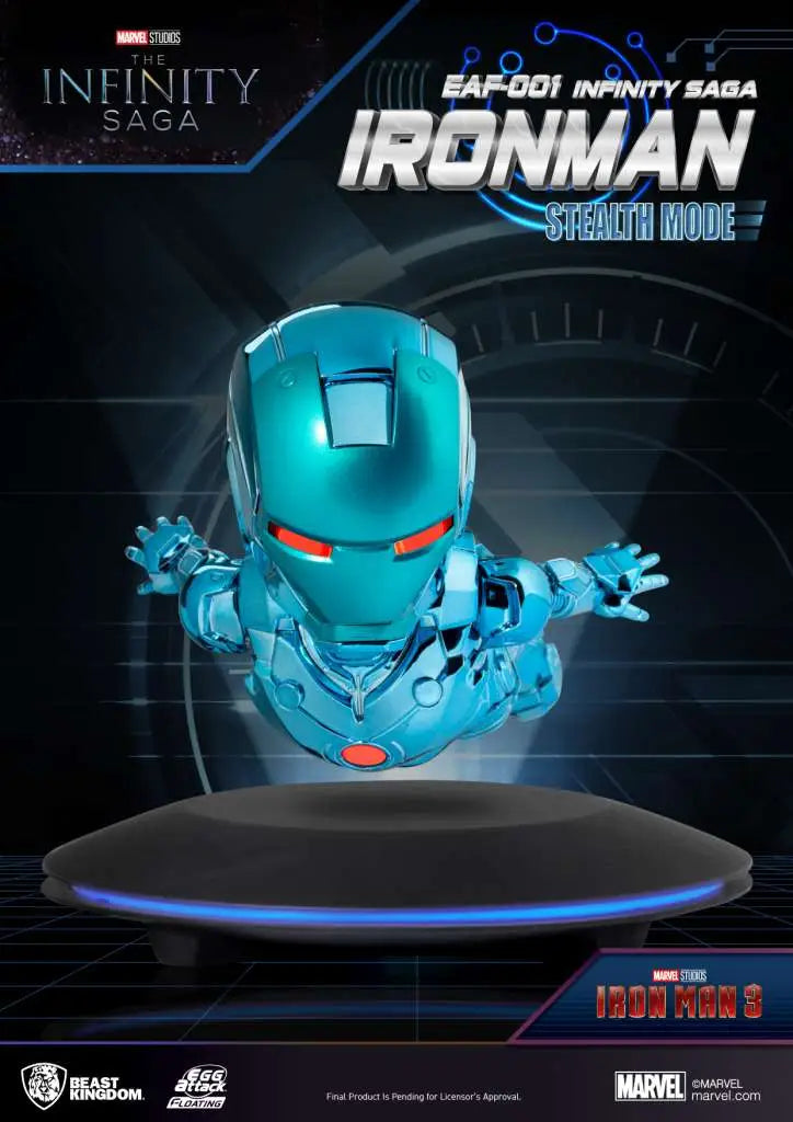 EGG ATTACK FLOATING INFINITY SAGA IRONMAN STEALTH MODE BEAST KINGDOM