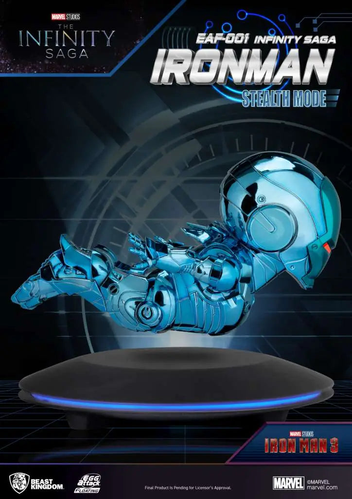 EGG ATTACK FLOATING INFINITY SAGA IRONMAN STEALTH MODE BEAST KINGDOM