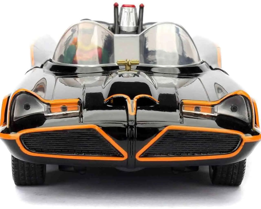 Batman 1966 Batmobile With Batman & Robin 1 24 Die Cast Model Jada Toys