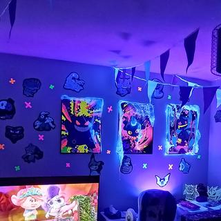 Banette Midnight Shadows Blacklight Poster