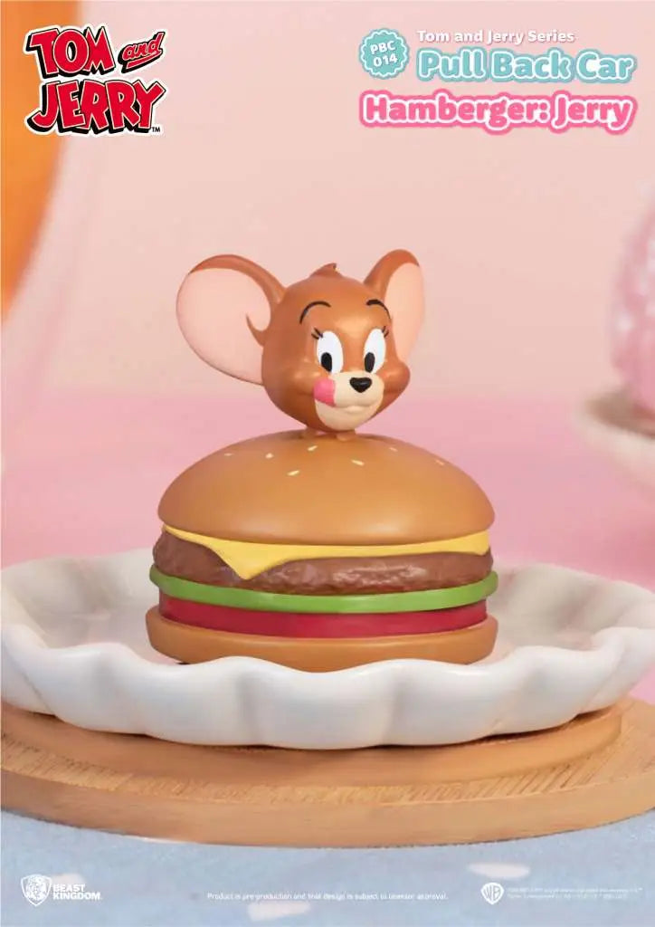 TOM AND JERRY SERIES PULL BACK CAR DISPLAY 6 BEAST KINGDOM