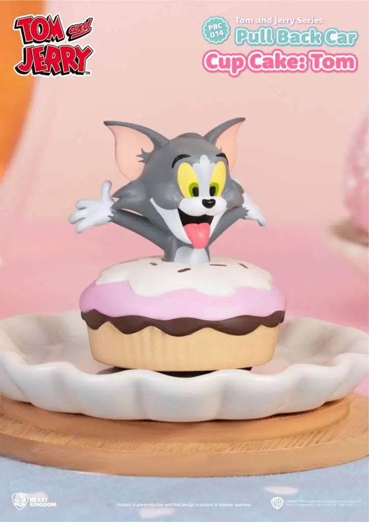 TOM AND JERRY SERIES PULL BACK CAR DISPLAY 6 BEAST KINGDOM