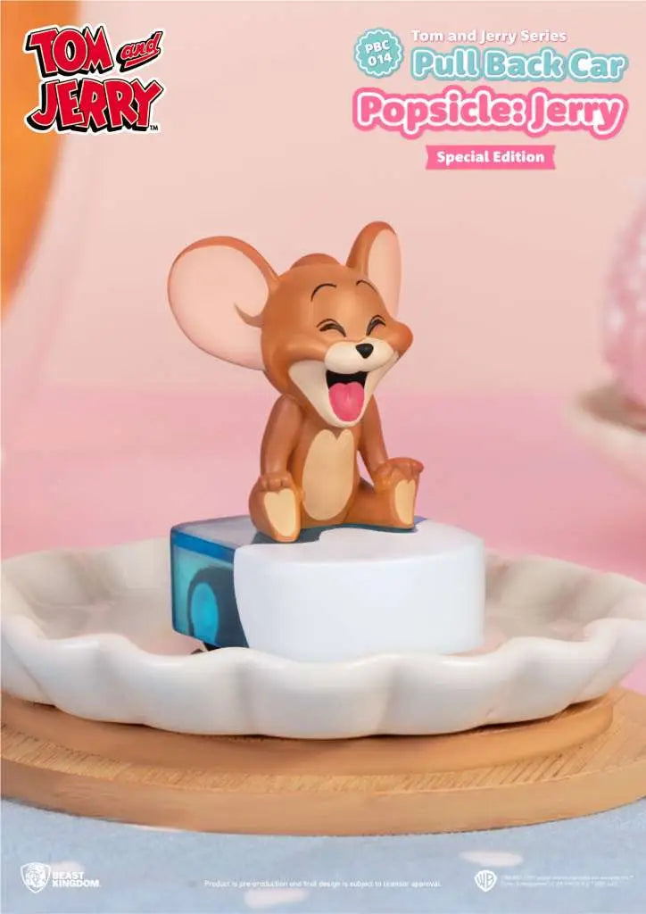 TOM AND JERRY SERIES PULL BACK CAR DISPLAY 6 BEAST KINGDOM