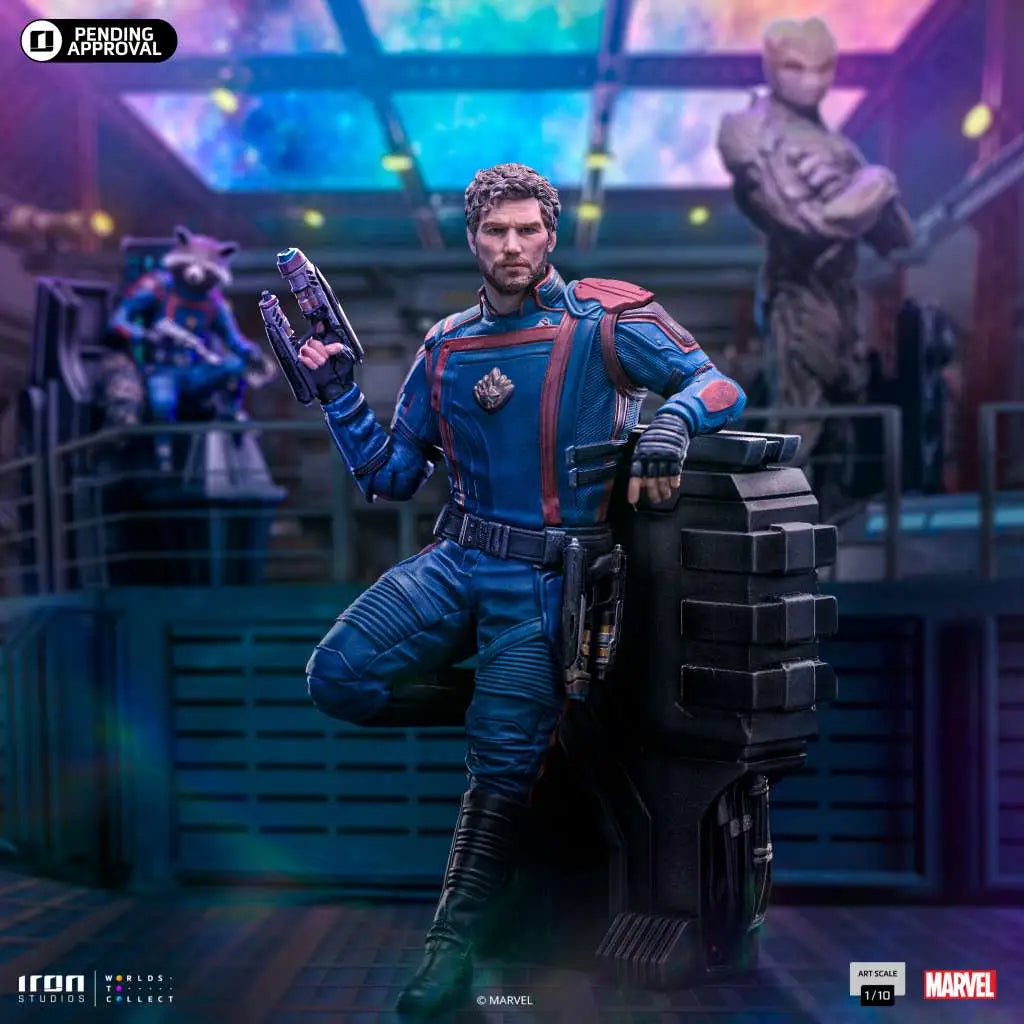GOTG 3 Star-Lord 1/10 STATUE IRON STUDIOS